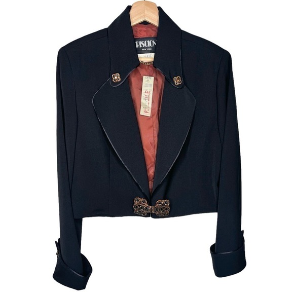 New Women’s Vintage Cache Criscione New York Blazer Size Large - Picture 1 of 10